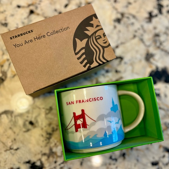 NIB Starbucks YAH San Francisco collectible retired coffee or tea mug - Picture 6 of 6